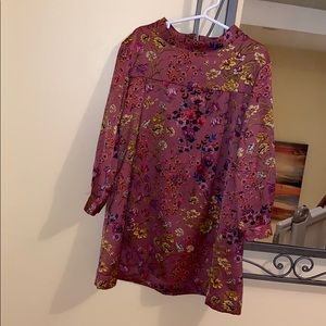Zara floral dress